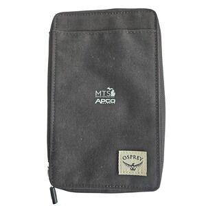 Osprey Travel Organizer Pouch Black Multiple Compartments Zippered